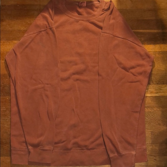 Comfort Colors Sweaters Burnt Copper Crewneck Pullover Poshmark